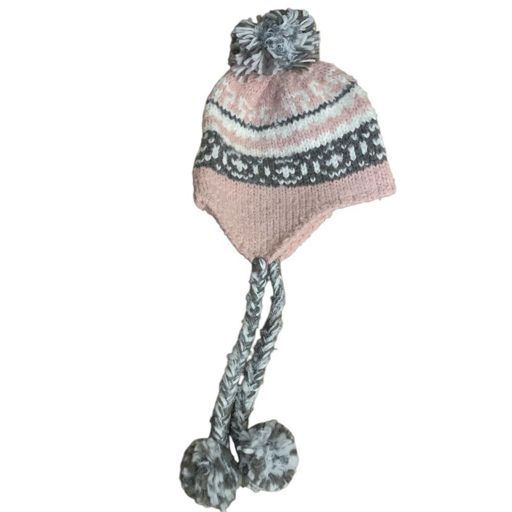 Free People Fair Isle Pom Knit Beanie